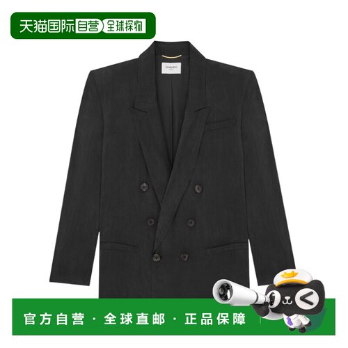 Saint Laurent 双排六粒扣西装外套 851026Y6J78 【付后1h可退】