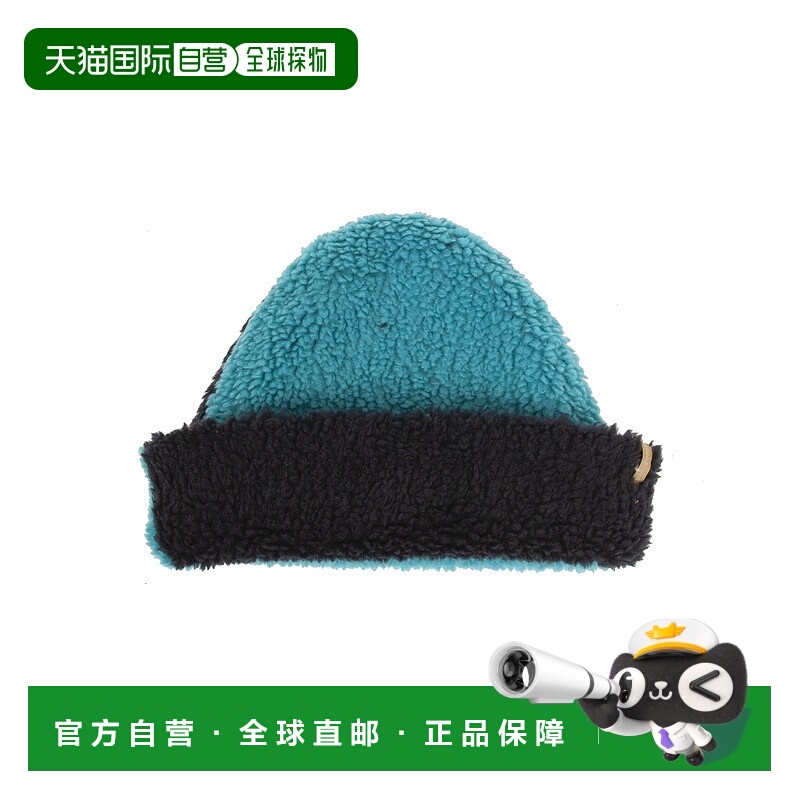 自营欧洲直邮Patagonia 黑色/蓝色聚酯纤维双面可穿帽子男女通用