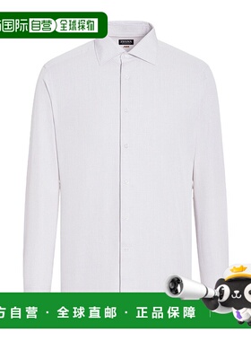 香港直邮Zegna Centoventimila 棉质衬衫 202118A29NS杰尼亚男装