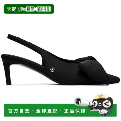 1h可退 香港直邮ANINE BING 女士 黑色 Nina 高跟鞋 A1410457拖鞋