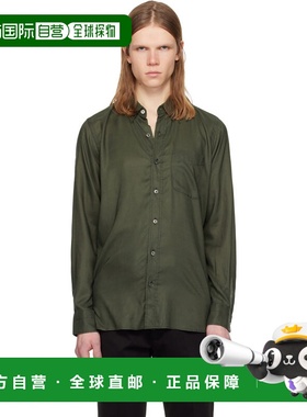 1h可退 香港直邮Tom Ford 汤姆 福特 男士 卡其色 Fluid Gabardin