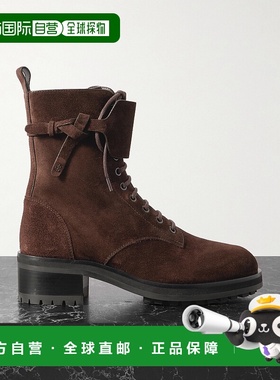 香港直邮Jimmy Choo 周仰杰 女士 Rosabel 55 绒面革短靴 ROSABEL