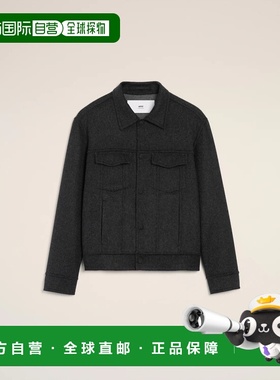 1h可退 欧洲直邮AMI PARIS 25秋冬 UJK847.WO0009.021 女士 夹克