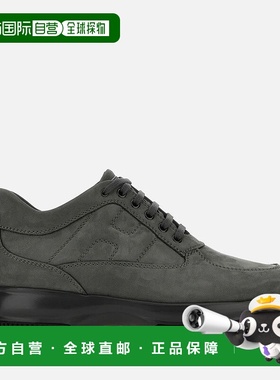 自营欧洲直邮Hogan Interactive灰色运动鞋经典休闲