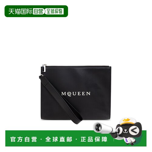 欧洲直邮alexander mcqueen 男士 单肩包手拿包