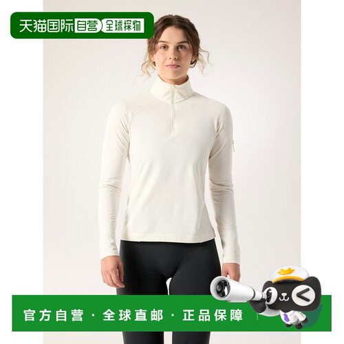 欧洲直邮Arc'teryx始祖鸟 RHO Zip Neck Women's户外抓绒衣