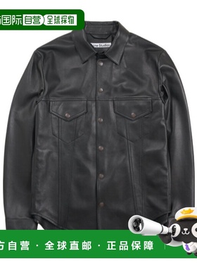 香港直邮Acne Studios 长袖皮夹克 B70145