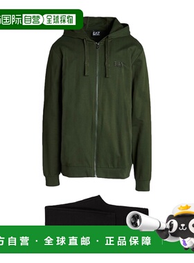 香港直邮Ea7 男士 Outfit 运动运动装 green 舒适绿色时尚卫衣