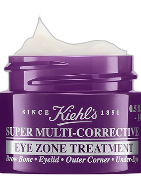 欧洲直邮KIEHL'S科颜氏焕活全效眼霜焕活修颜眼霜14/28ml修护保湿