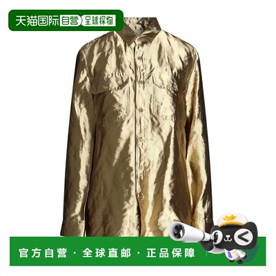 1h可退 香港直邮ralph lauren 拉尔夫劳伦 女士 Blouses 纯色衬衫