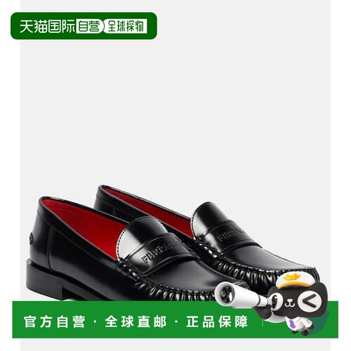 香港直邮Salvatore Ferragamo 菲拉格慕 女士 Irina 皮质乐福鞋 0