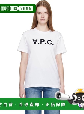 1h可退 香港直邮A.P.C. 女士 白色 Standard Grand VPC T 恤 COHB