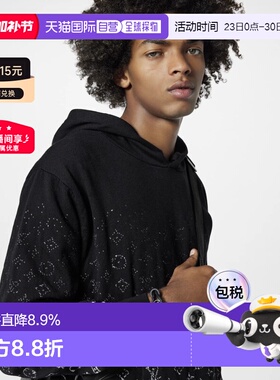 自营1h可退 欧洲直邮LV路易威登 男士黑色黄铜/帆布手链时尚高级