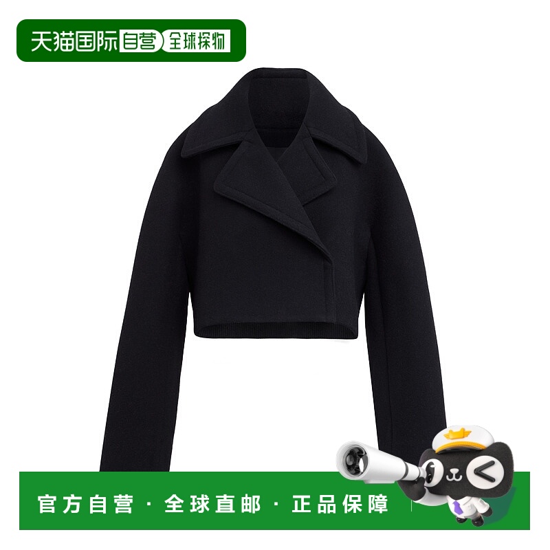 香港直邮Alaia 长袖休闲夹克 AA9V04056T473羊毛