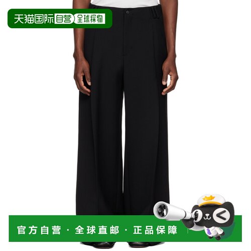香港直邮Entire Studios 男士 黑色 Gill 长裤 ESSS26PA02073BLAC