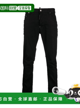 1h可退 香港直邮Dsquared2 徽标牛仔裤 S74LB1282S30730