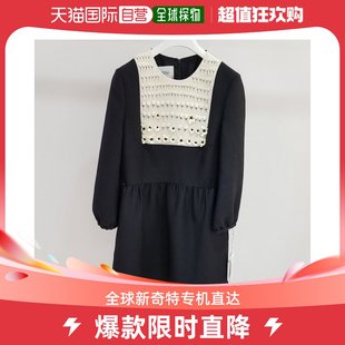 拼色女士连衣裙 香港直邮VALENTINO 1CF 99新未使用 SB3VAN55