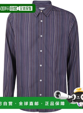 1h可退 香港直邮Paul Smith 保罗 史密斯 男士 S/C 修身衬衫 M1R0