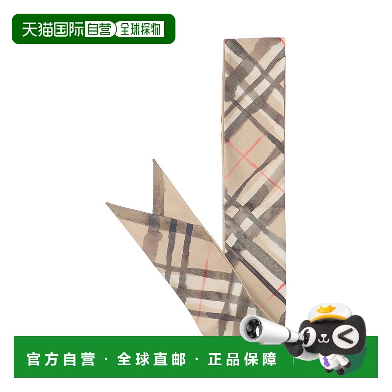 香港直邮Burberry 巴宝莉 女士 Scarfs 米色围巾 8119960