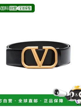 香港直邮Valentino 黑色VLOGO腰带 TY0T0Q87ECU