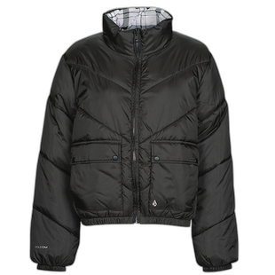 欧洲直邮Volcom 女士 DOWN'N PUFF JACKET 羽绒服 黑色 高端流行