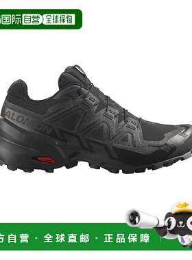 自营欧洲直邮SALOMON 24新款 SC6GT系列女士黑色煤灰色印花纺织运