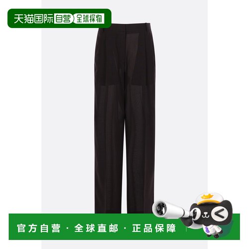 香港直邮Tom Ford 汤姆 福特 女士 darted 羊毛裤子 PAW691FAX180