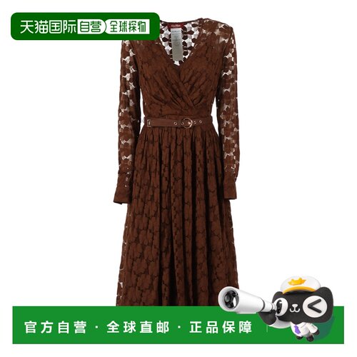 香港直邮MAX MARA STUDIO 女士连衣裙 2616631011600002CIOCCOLAT