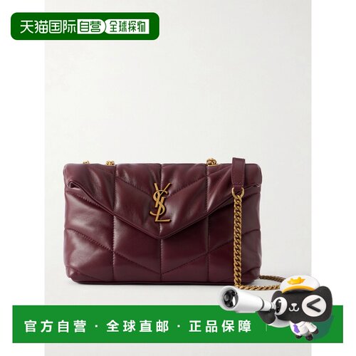 香港直邮Saint Laurent 圣罗兰 女士 Toy 蓬松迷你麦特拉斯凸纹皮