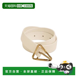 Veneta 99新未使用 香港直邮Bottega 679476VMAU 徽标搭扣腰带