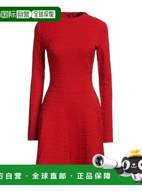 1h可退 香港直邮Givenchy 纪梵希 女士 短款连衣裙 red红色 舒适