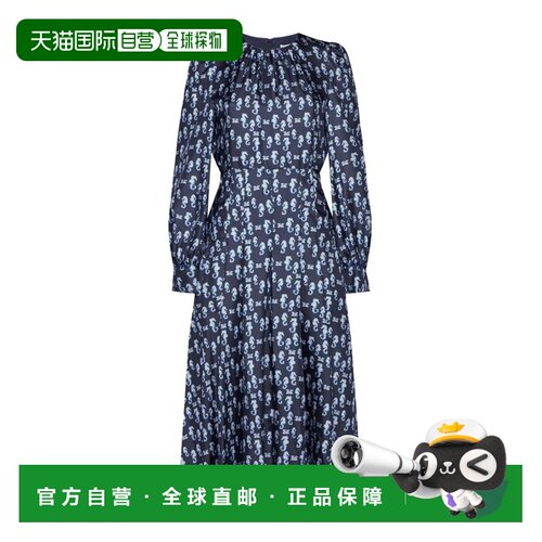 【99新未使用】Max Mara 印花真丝连衣裙 1221153【付后1h可退】