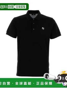 1h可退 香港直邮Fendi 芬迪 男士 珠地布 Polo 衫 FY0985AUA5