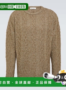 1h可退 香港直邮Our Legacy 男士 Aran 羊毛混纺毛衣 004103