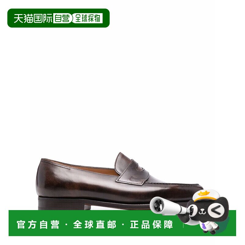 1h可退 香港直邮John Lobb 男士 棕色平底鞋 309181L2Y brown棕色