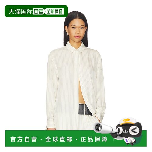 香港直邮THEORY 希尔瑞 女士 Flou 高低衬衫 Q0209533
