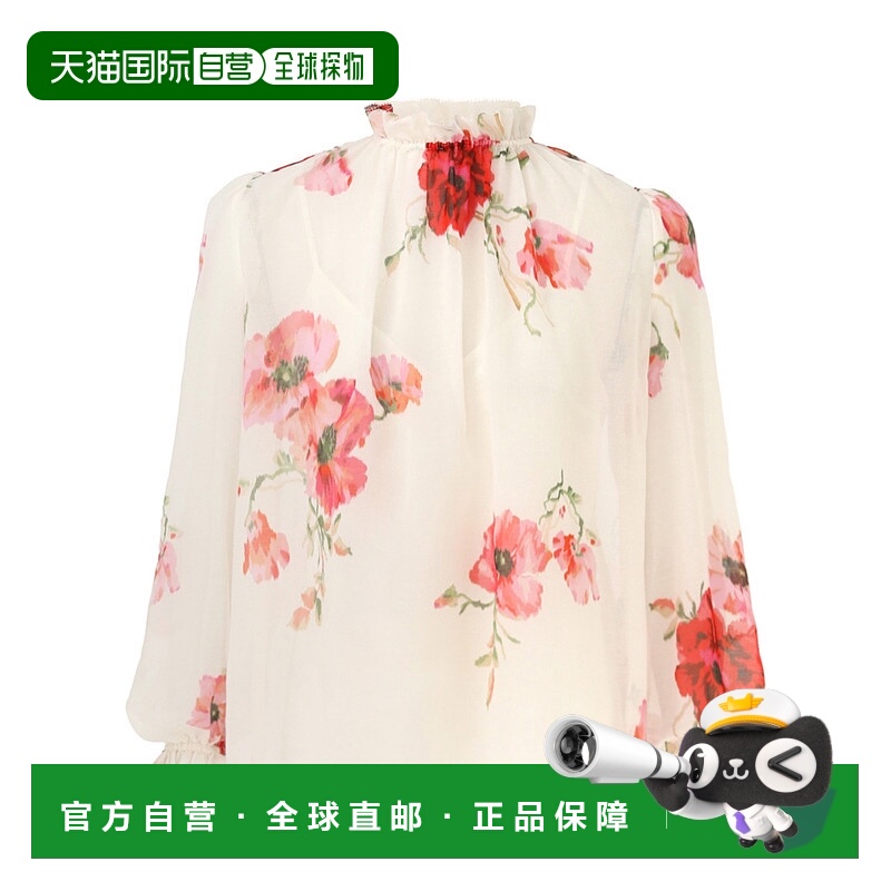 香港直邮Zimmermann LIGHTBURST  花卉衬衫 1135TSS246长袖