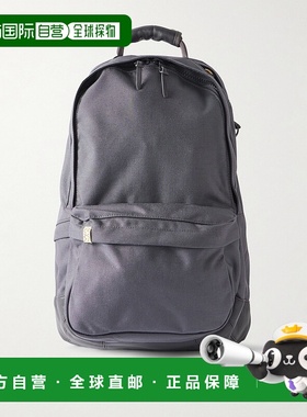 1h可退 香港直邮Visvim 维斯维木 男士 CORDURA® 皮革饰边背包 01