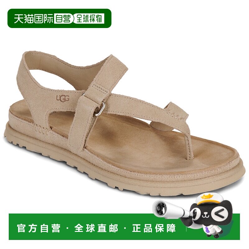 欧洲直邮UGG鞋子女凉鞋米色GOLDENGAZE TOE POST WOMEN'S图片