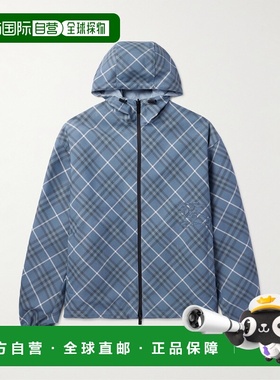 香港直邮1h可退 Burberry 巴宝莉 男士 印花聚酯可反穿夹克 81058