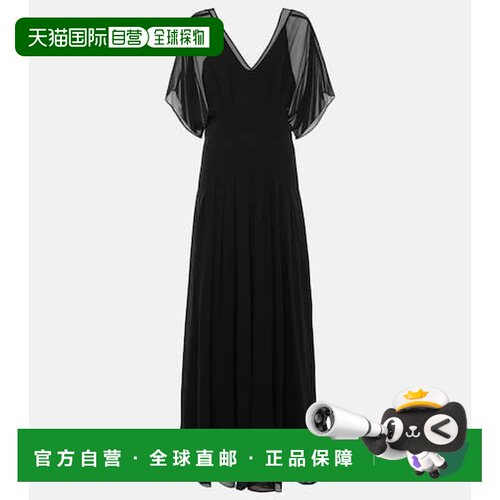 1h可退 香港直邮MaxMara 麦斯玛拉 女士 Murge 垂褶真丝睡裙性感