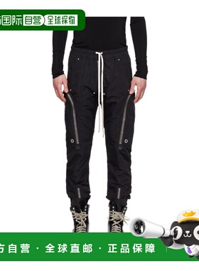 香港直邮RICK OWENS 男士运动裤 RU01F2377FT09 SS2026 黑色