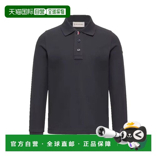 香港直邮Moncler盟可睐男童POLO衫长袖 【付后1h可退】