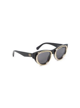 香港直邮LOEWE 罗意威 女士 Eyewear Anagram 天鹅太阳眼镜 LW401