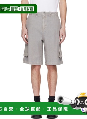 1h可退 香港直邮Our Legacy 男士 灰色 Mount 短裤 M2254MSS