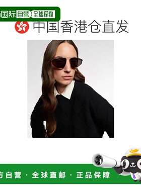 1h可退香港直邮Bottega Veneta 葆蝶家 女士 浅缎带飞行员太阳眼