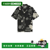 香港直邮Moncler 衬衫 盟可睐 1h可退 男士 短袖 黑色 K10912F000