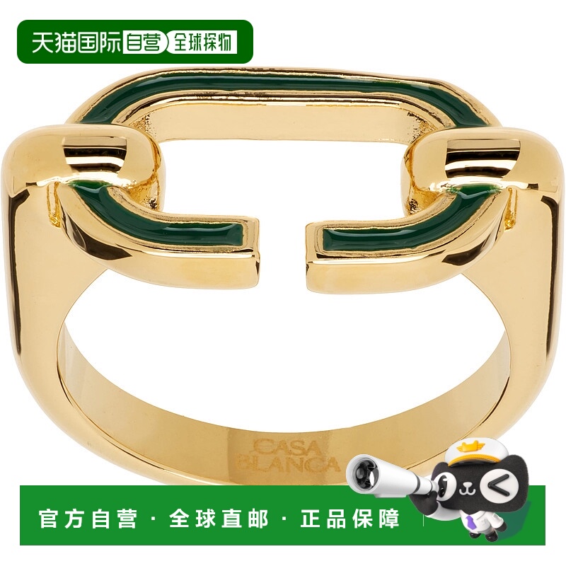 香港直邮Casablanca 男士 C Link 戒指 AAW25JW29601