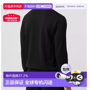 自营欧洲直邮Burberry博柏利男士 新年礼物 羊毛标志性条纹针织衫