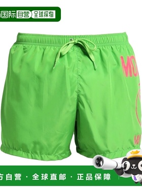 香港直邮Moschino 莫斯奇诺 男士 泳裤 green绿色 舒适时尚